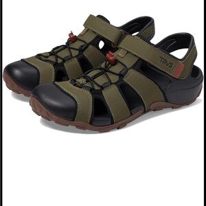 Teva Flintwood Water Shoe dark green black 12